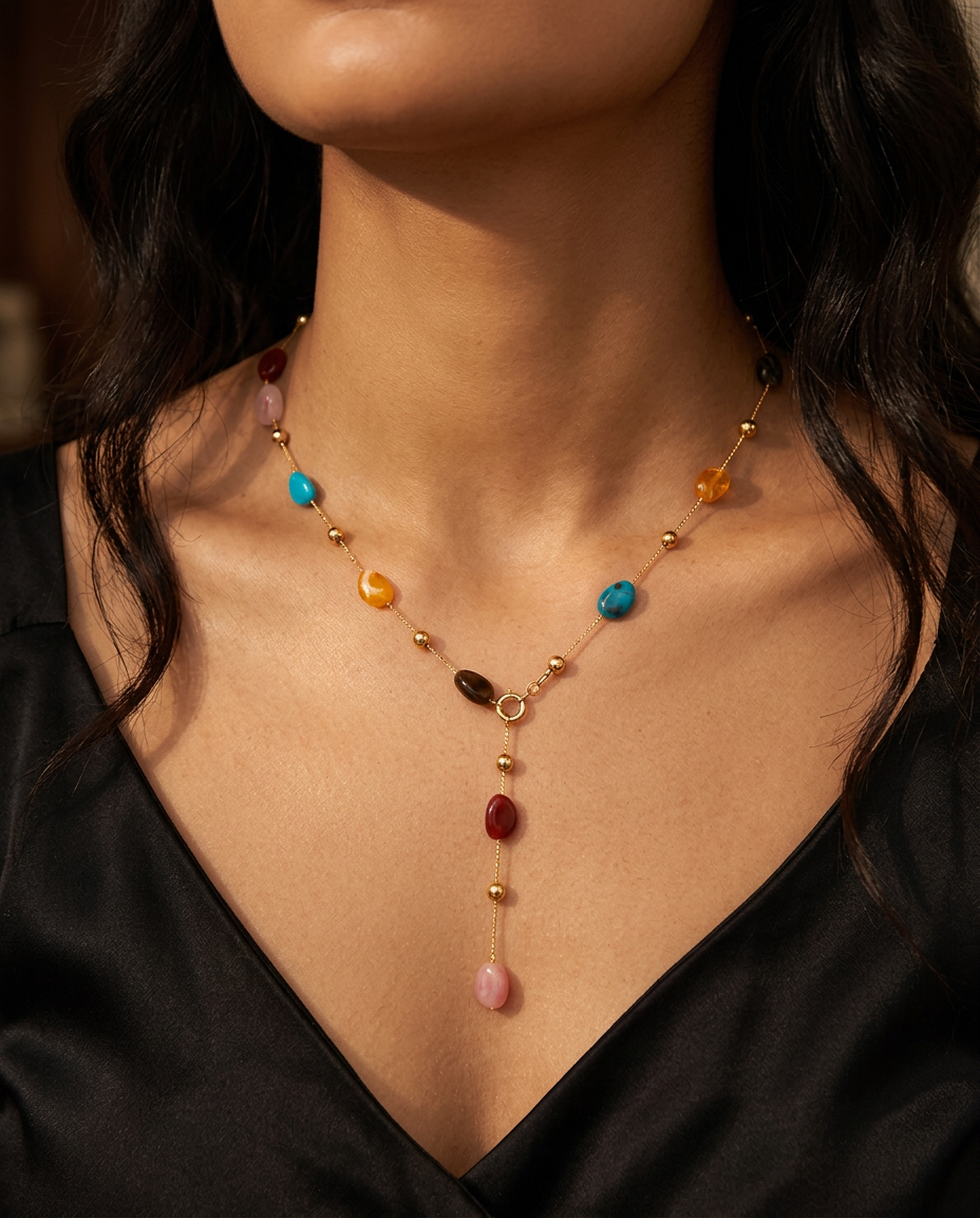 Amalfi Pebble Chain