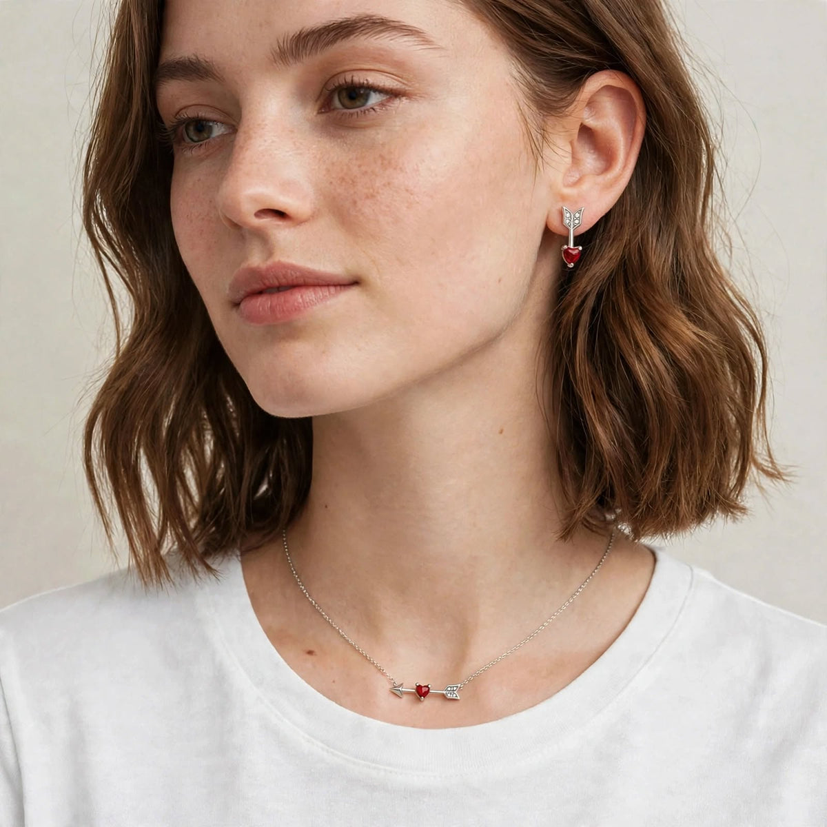 Amora Arrow Jewellery Set