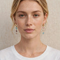Aurora Prism Mismatched Drop Earrings