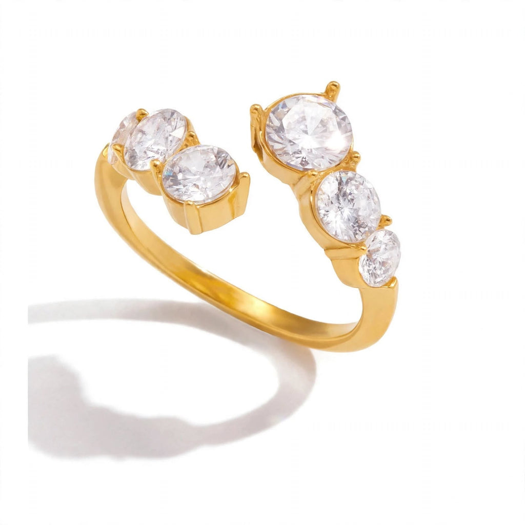 Celina Crystal Orbit Ring
