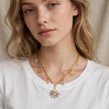 Daisy Garden Charm Necklace