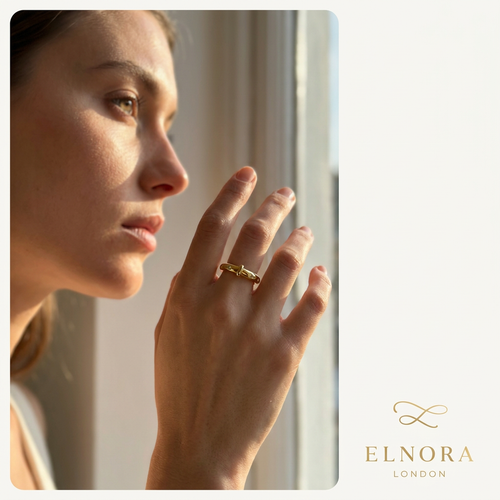Aurora Knot Zircon Ring