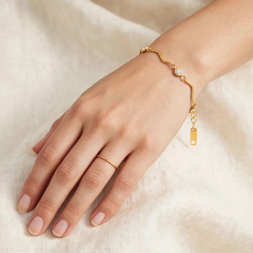 Luna Ripple Bracelet