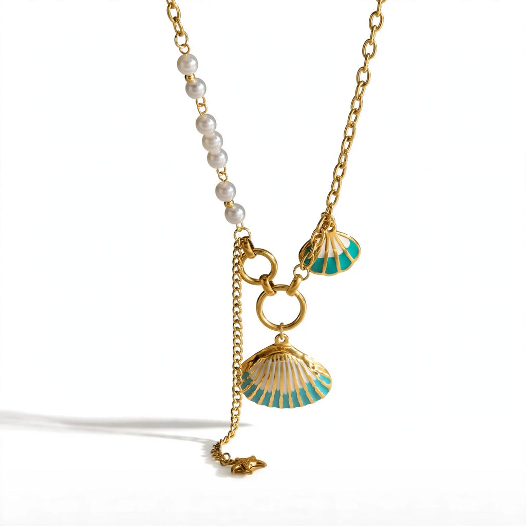 Pearl Cove Shell Necklace