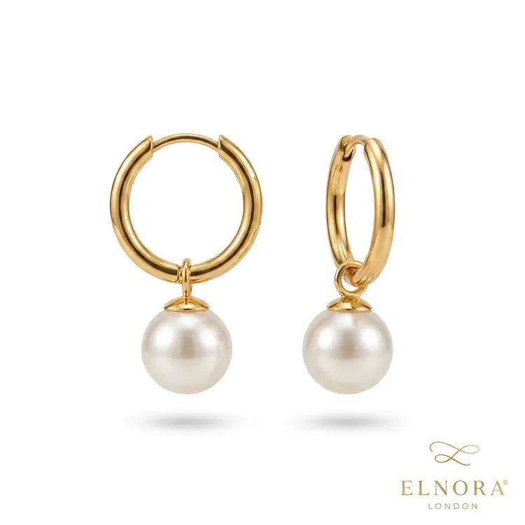 Pearla Hoop Earrings