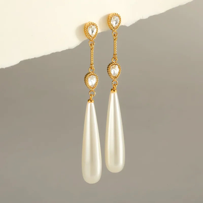 Seraphina Pearl Drop Earrings