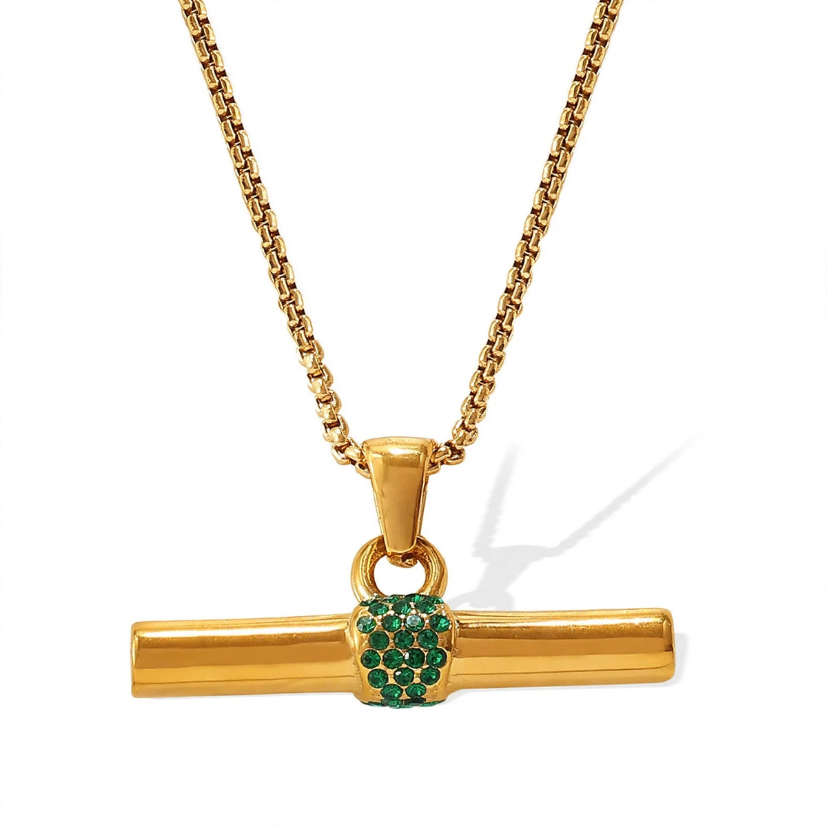 Verde T-Bar Necklace