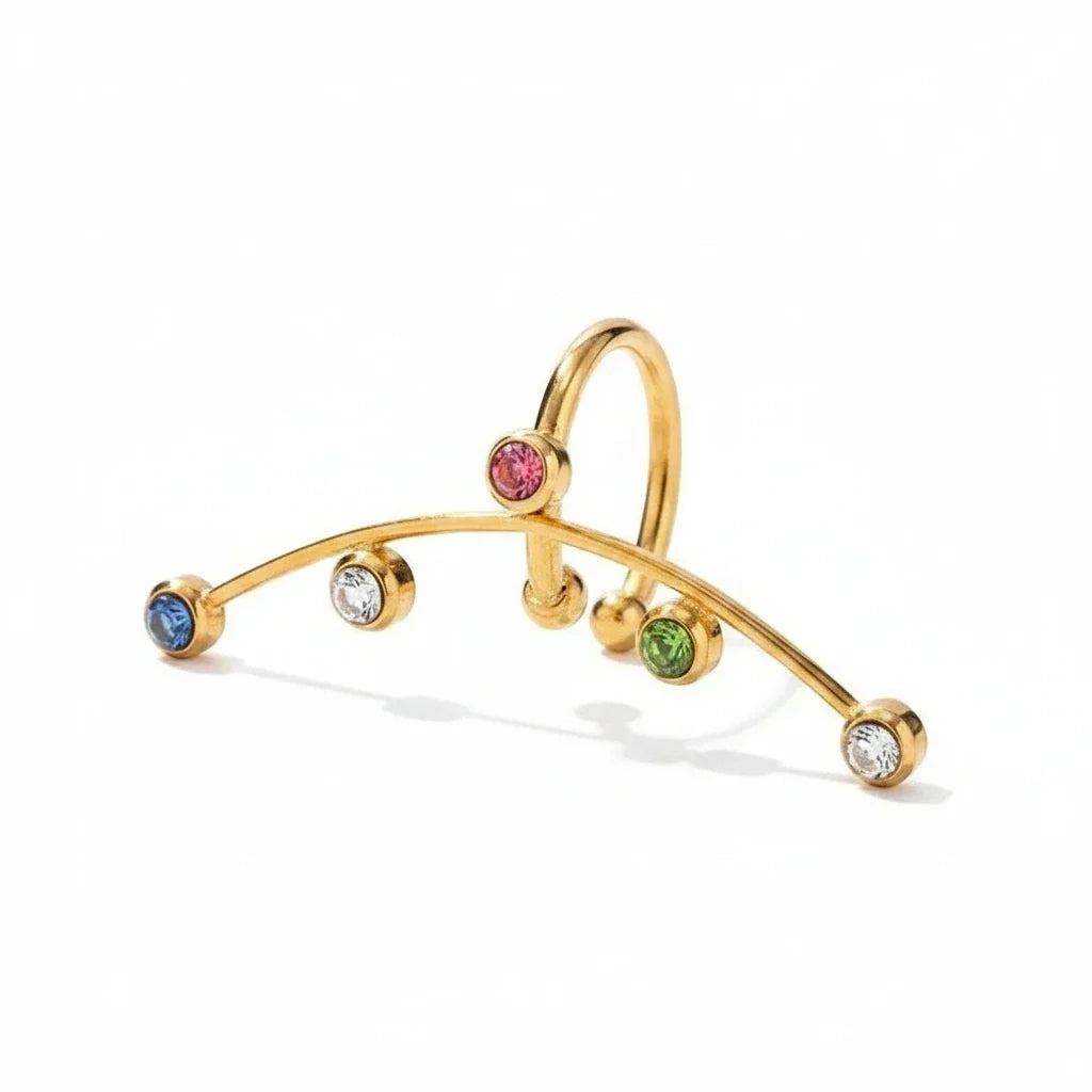 Aura Rainbow Ear Cuff